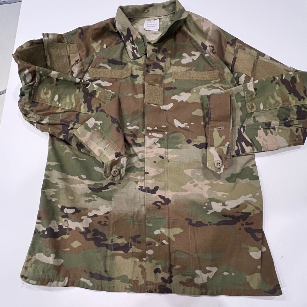 USGI Army IHWCU OCP Hot Weather Combat Coat M Regular Scorpion W2 Camo